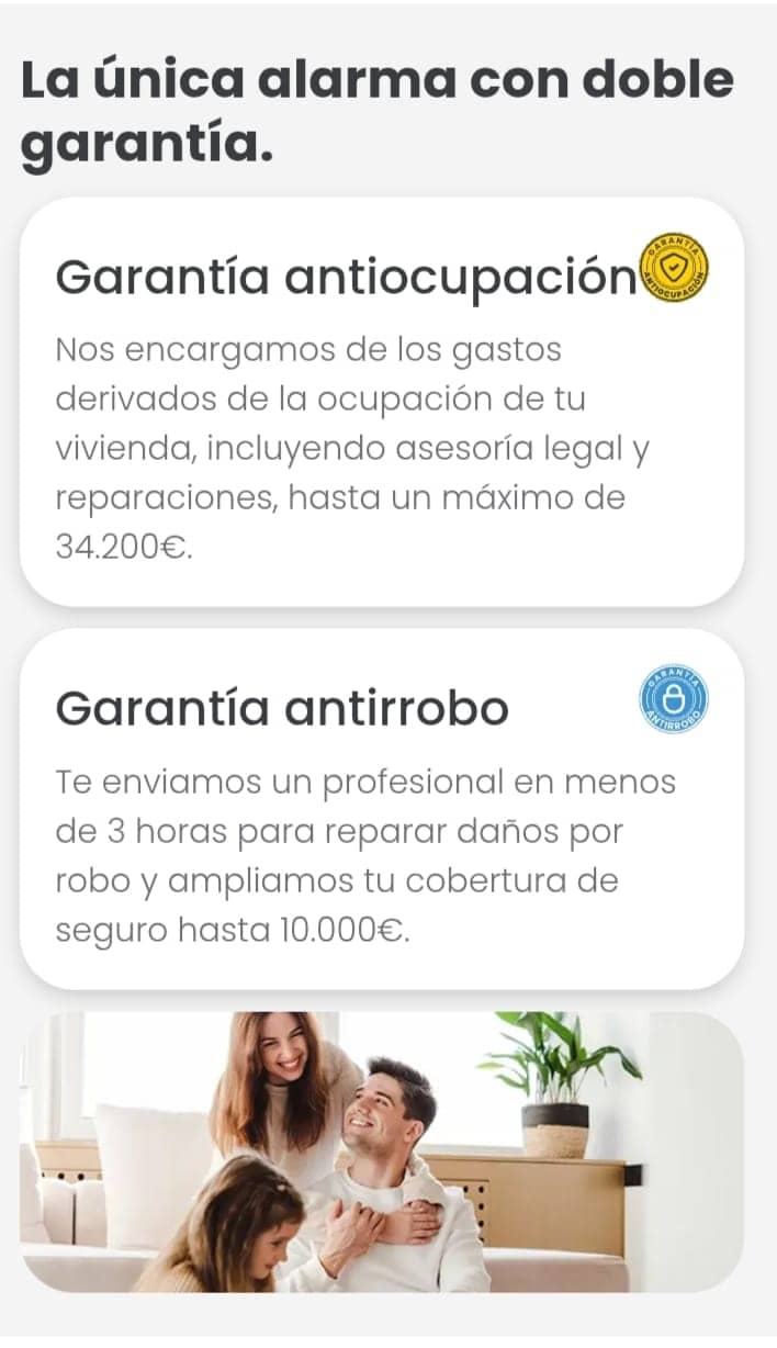 OFERTA DE ALARMA MOVISTAR - PROSEGUR EN VALLADOLID